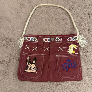 Vintage Farah Denim Jeans Purse